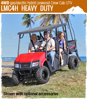 Crew Cab UTV - LMC4H Heavy Duty UTV